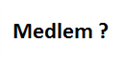medlem